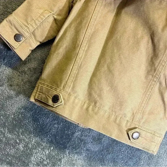 Genuine Kids from Oshkosh‎ hooded corduroy jacket size 18 months - Picture 7 of 11